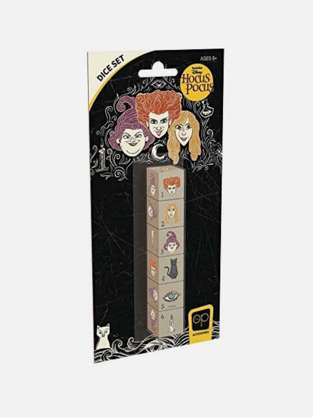 Disney Hocus Pocus Dice Set NWT